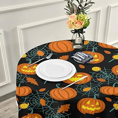 Halloween Round Table Cloth