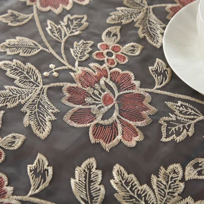 Rectangular Sheer Table Cloth - Image 7