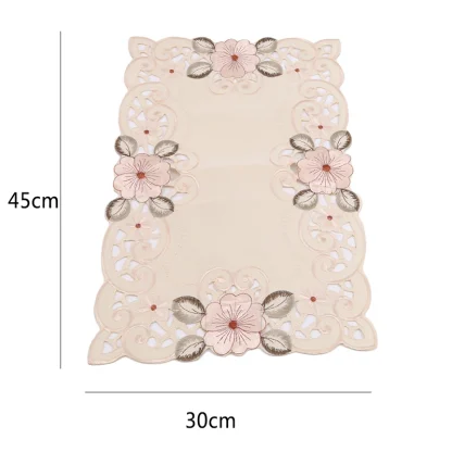 Floral Tassel Table Runner - Image 7