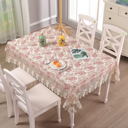 Rectangular Sheer Table Cloth - Image 3