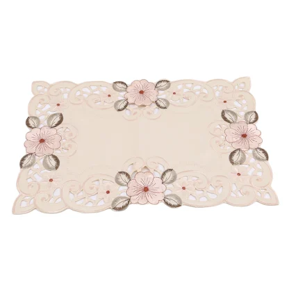 Floral Tassel Table Runner - Image 6