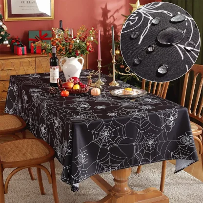 Cobweb Pattern Table Cloth - Image 2