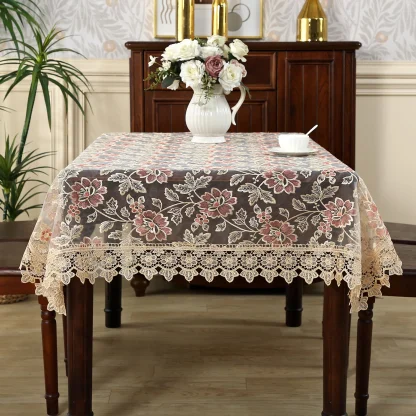 Rectangular Sheer Table Cloth - Image 5