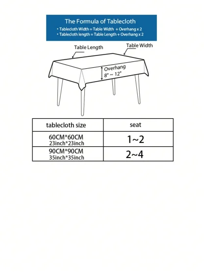 White See-through Lace Table Cloth - Image 5