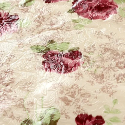 Round Printed Floral Table Cloths - Image 4