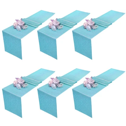 Plain Sparkly Table Runners - Image 3