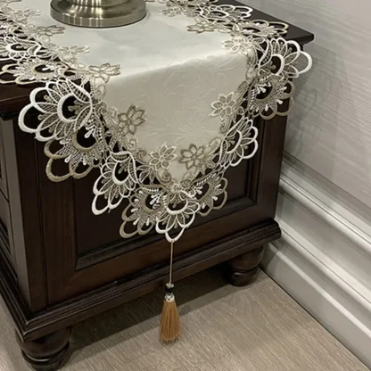 Creative Lace Table Runner - Image 4