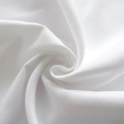 Plain White Elegant Table Cloth - Image 7