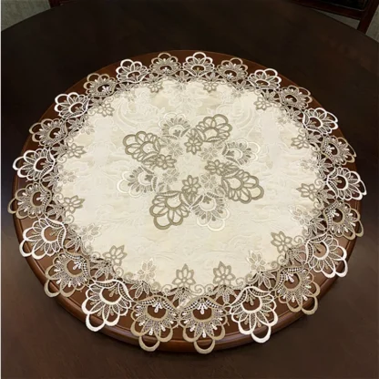 Round Creative Lace Table Cloth