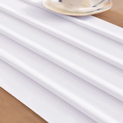 Solid Color Thin Table Runners - Image 4