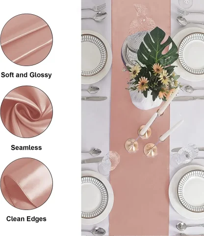 Plain Color Table Runners - Image 6