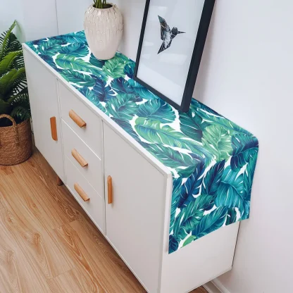 Tropical Plant Print Table Runner - Image 6