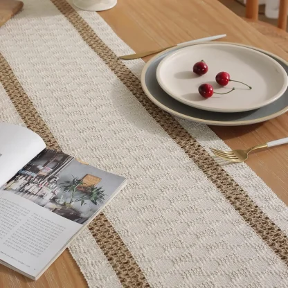 Boho-style Tassels Table Runner - Image 3
