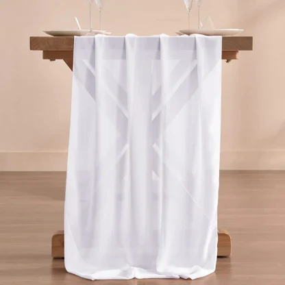 Solid Color Thin Table Runners - Image 5