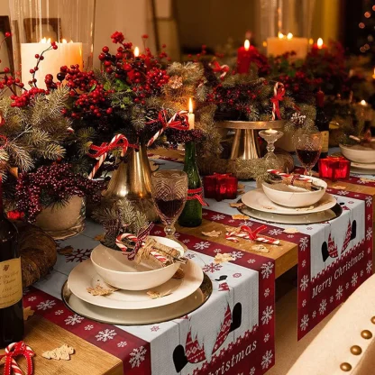 Merry Christmas Table Runner - Image 4