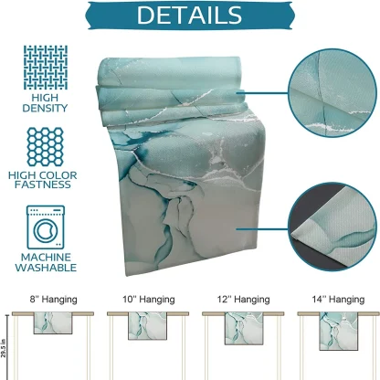 Elegant Marble Print Table Runner - Image 6