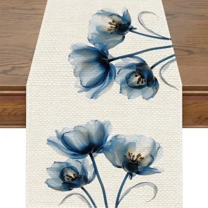 Minimalist Floral Table Runners