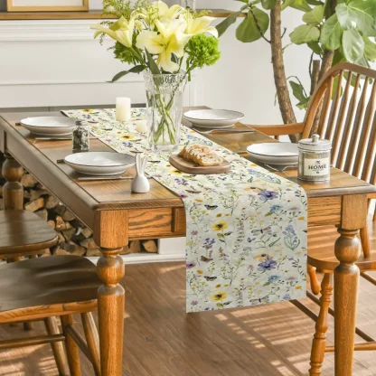 Floral Print Table Runner - Image 4