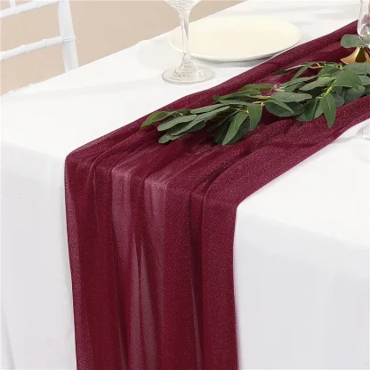Soft Solid Color Table Runner - Image 7