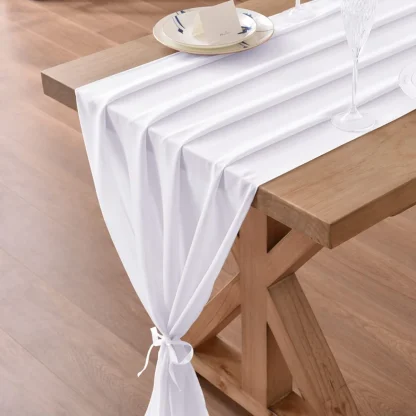 Solid Color Thin Table Runners - Image 2