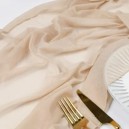 Soft Solid Color Table Runner - Image 5