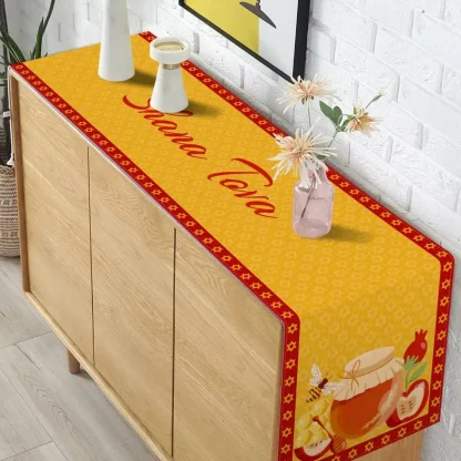 Printed Rectangular Table Runner - Image 3