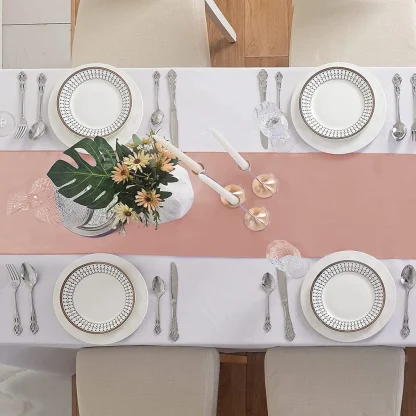 Plain Color Table Runners - Image 3