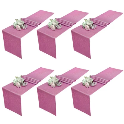 Plain Sparkly Table Runners - Image 4