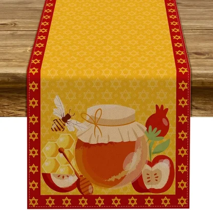 Printed Rectangular Table Runner