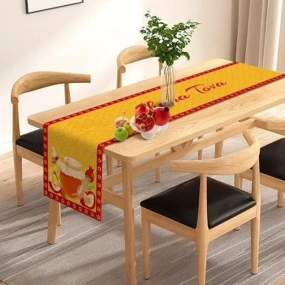 Printed Rectangular Table Runner - Image 2