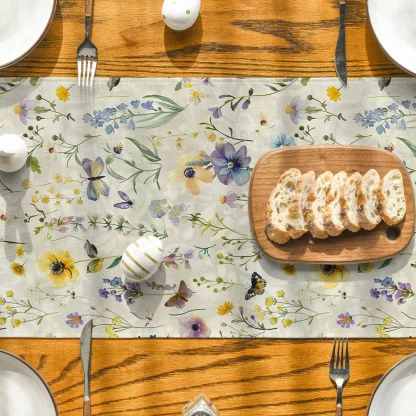 Floral Print Table Runner - Image 3