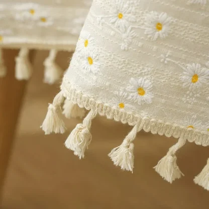 Embroidery Tassels Table Cloth - Image 7