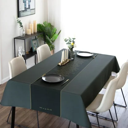 Printed Runner Rectangular Table Cloth - Image 2