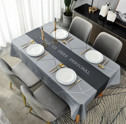 Modern Rectangular Table Cloths - Image 5