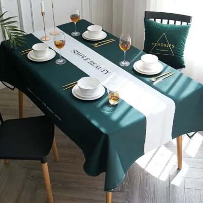 Modern Rectangular Table Cloths - Image 4