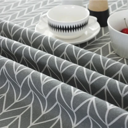 Printed Round Table Cloths - Image 2