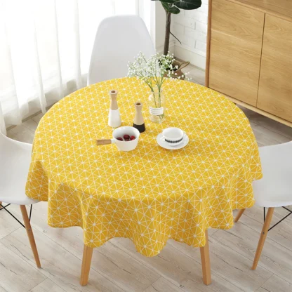 Printed Round Table Cloths - Image 6