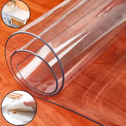 Transparent Waterproof Table Cover - Image 3