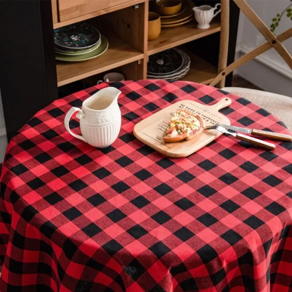 Tassel Plaid Holiday Cover - Image 4