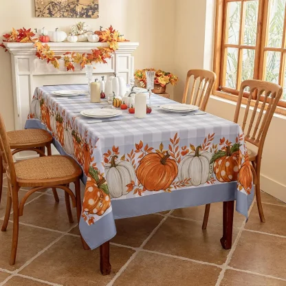 Pumpkin Harvest Table Cloth - Image 7