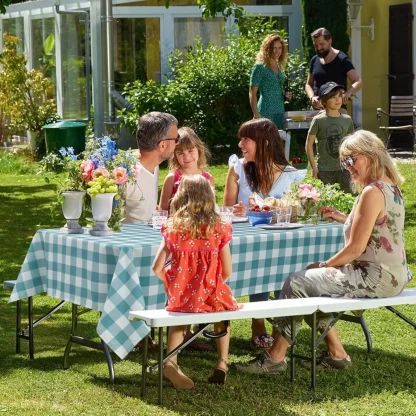 Holiday Gingham Table Cloth - Image 10