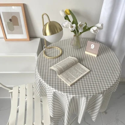 Living Room Plaid Cloth - Image 8