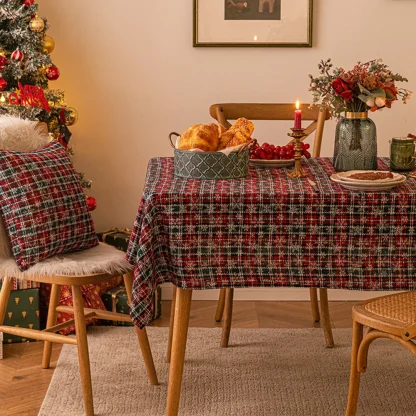 Festive Snowflake Table Cloth - Image 5