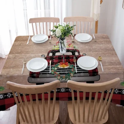 Plaid Table Decor Cloth - Image 9