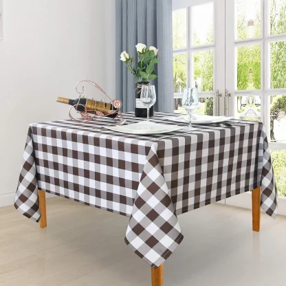 Holiday Gingham Table Cloth - Image 8