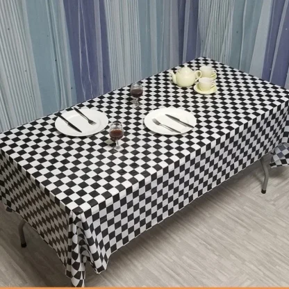 Checkered Table Cover - Image 2