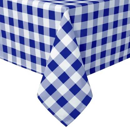 Holiday Gingham Table Cloth - Image 3