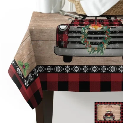 Plaid Table Decor Cloth - Image 7