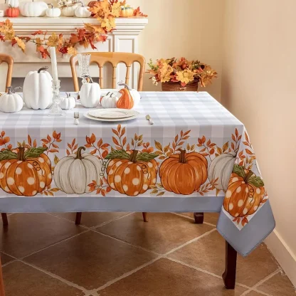 Pumpkin Harvest Table Cloth - Image 6