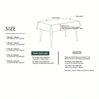 Holiday Dining Table Cloth - Image 6